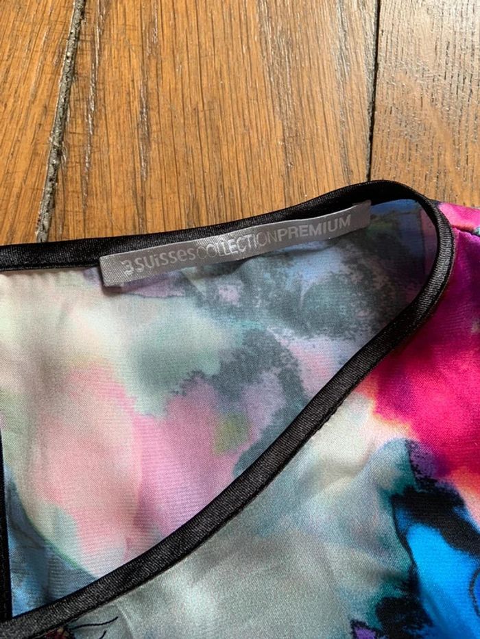 Blouse colorés les 3 suisses taille s 36 - photo numéro 3