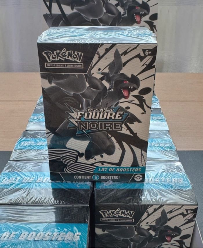 Pokémon 1 Bundle Foudre Noire Écarlate et Violet Neuf Français - photo numéro 2