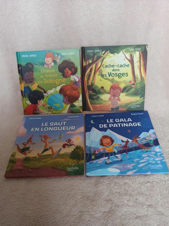 Lot de 4 livres Hachette Jeunesse
