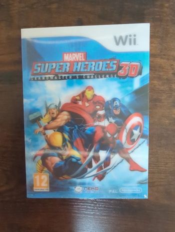 Marvel Super Heroes 3D Grandmaster's challenge Nintendo Wii avec masques heroes