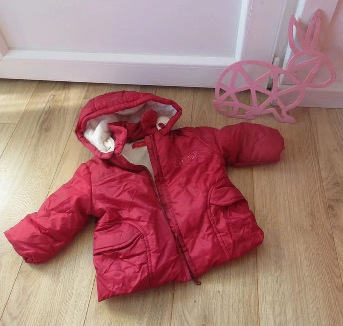 Manteau doudoune Tissaia 12 mois NEUVE