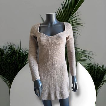 Robe longue - beige- H&M