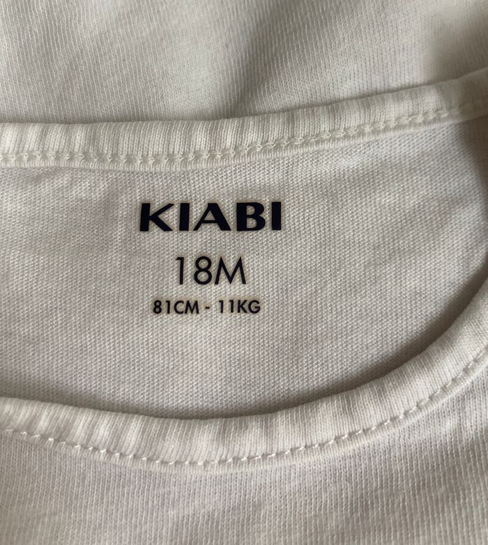 Tee-shirt imprimé pailleté doré taille 18 mois - photo numéro 4