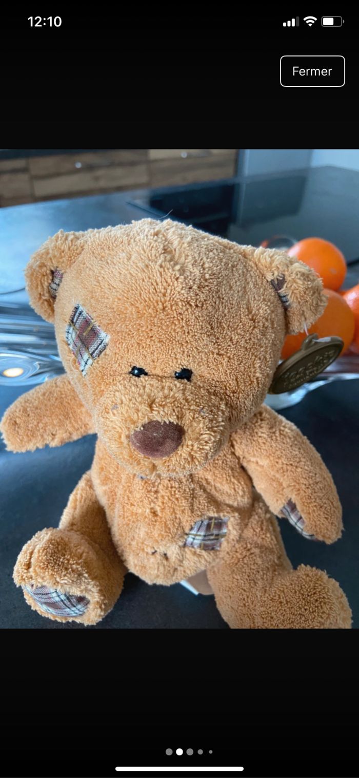 ours en peluche de la marque soft toys byHalsall - photo numéro 2