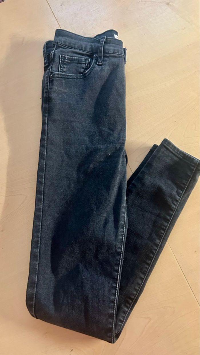 Jean levis mile high super Skinny noir 28x30