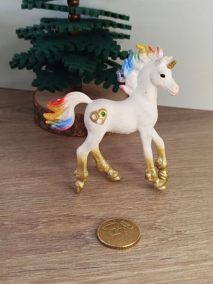 Schleich Figurine Animal imaginaire Bayala jeune licorne - photo numéro 4