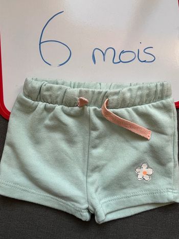 Short vert orchestra 6 mois