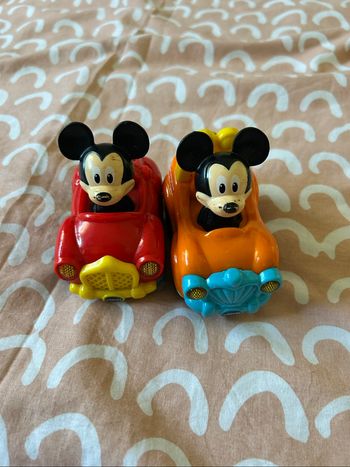 Lot de voiture Mickey mouse