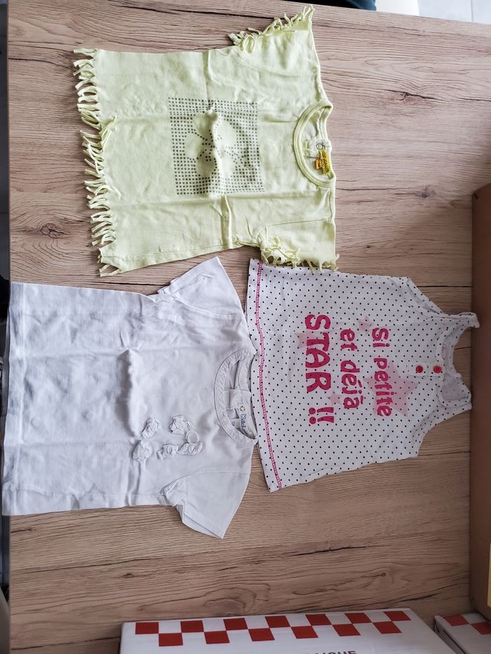Lot de 19 vêtements fille taille 12 mois - photo numéro 3