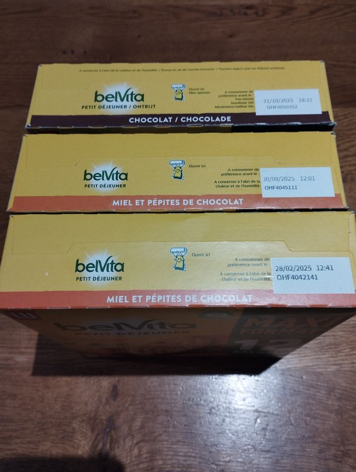 Lot de 3 Belvita 💚 - photo numéro 3