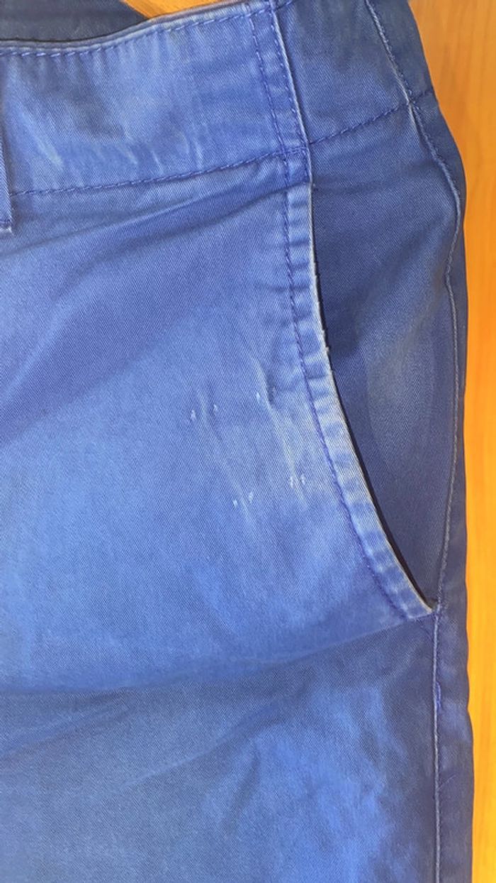 Pantalon chino bleu Aeropostale M - photo numéro 6