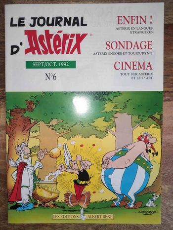 Le Journal d'Astérix n°6 1992