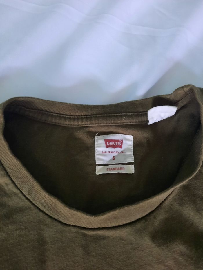Levi's, Levis, Tee-shirt, Kaki, Homme, Taille S, Basique, Red Tab - photo numéro 3