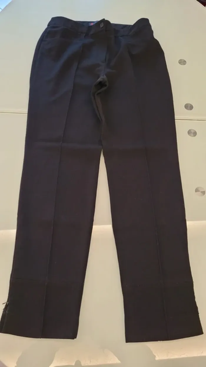 Pantalon de tailleur 44% laine - photo numéro 2