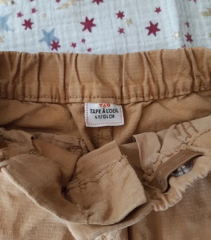 Bermuda camel TAO 4 ans - photo numéro 2