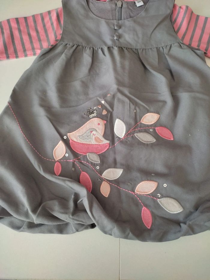 Robe avec sous-pull T.12 M - photo numéro 4