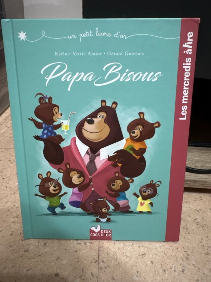 Livre Papa bisous