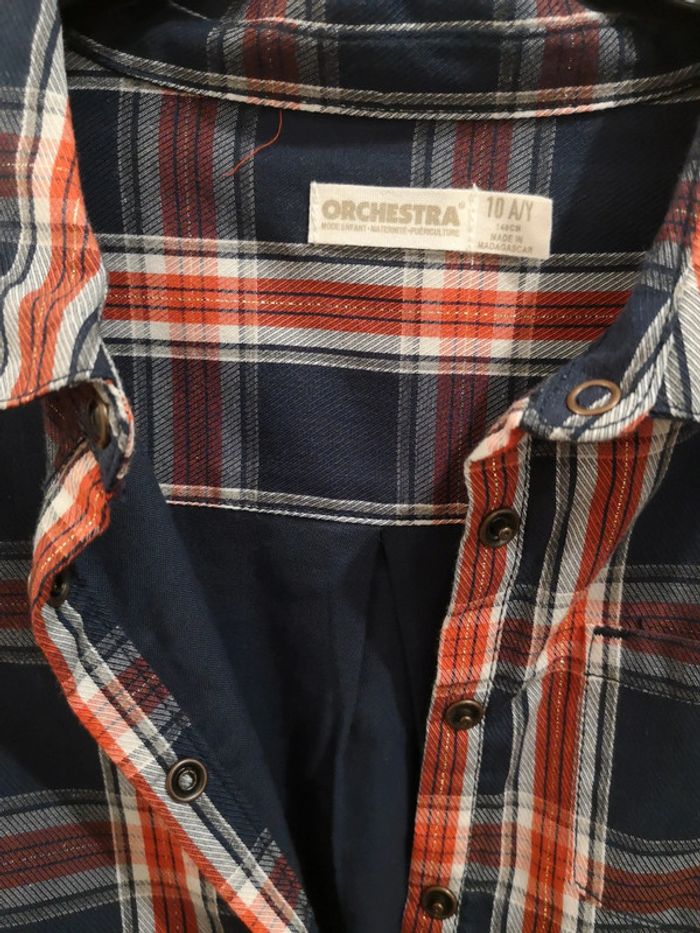 Tunique à carreaux 10 ans - photo numéro 2