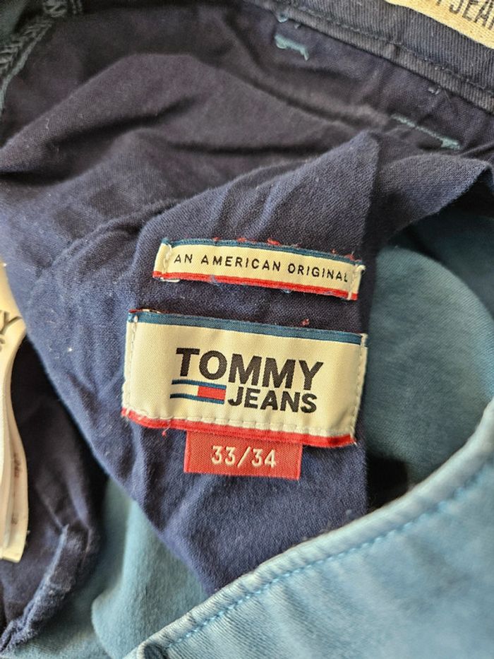 Pantalon bleu Tommy Jeans - photo numéro 4