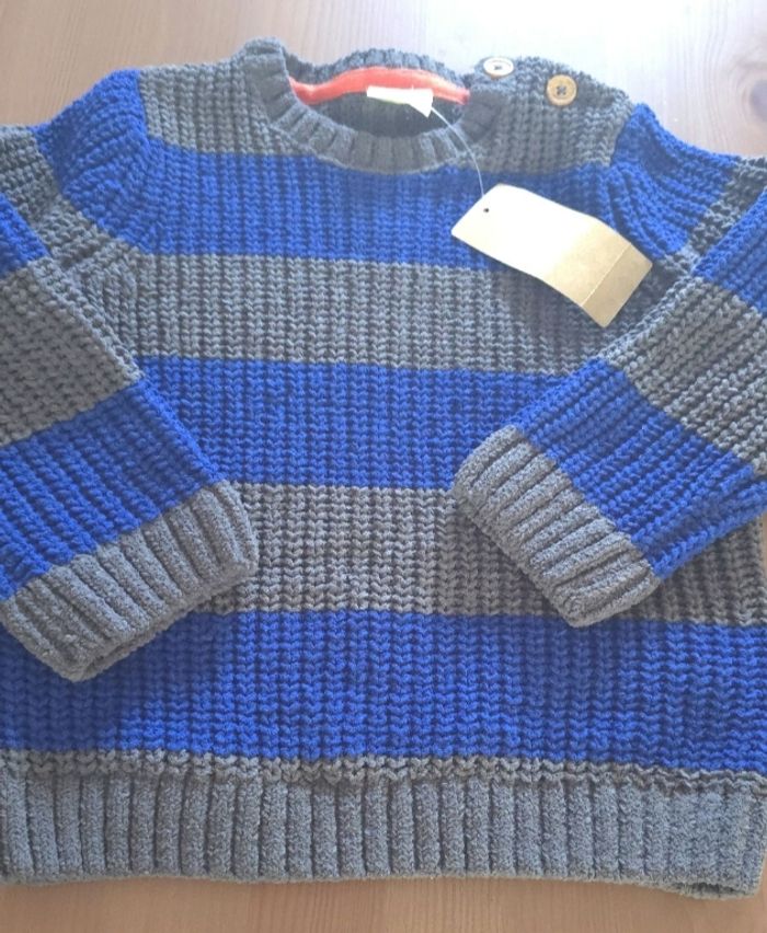 (Neuf non porté) 🏷🥰😍 superbe pull chaud et doux 36mois  garçon 😍🥰 - photo numéro 3