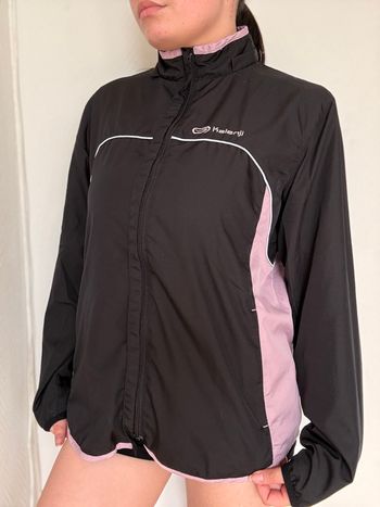 Veste Kalenji noir rose - sport running fitness - taille 38 - excellent état 