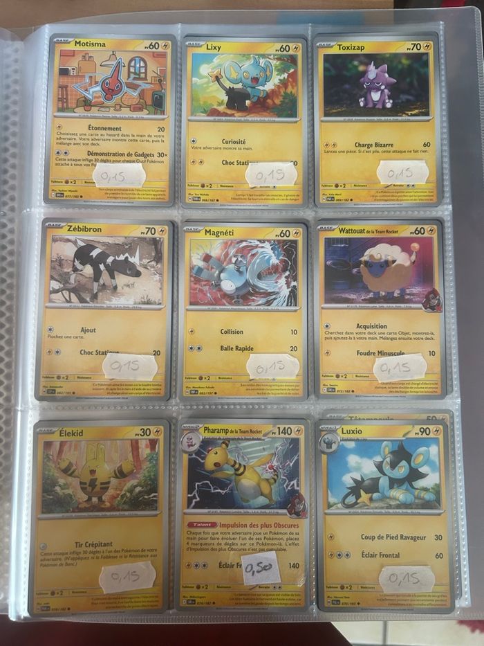 Carte Pokémon type électrique - photo numéro 7