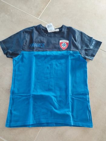 Tee-shirt équipe de France Euro 2020 8-10 ans