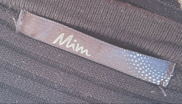 Robe pull noire à manches courtes – Mim – T36 - photo numéro 6