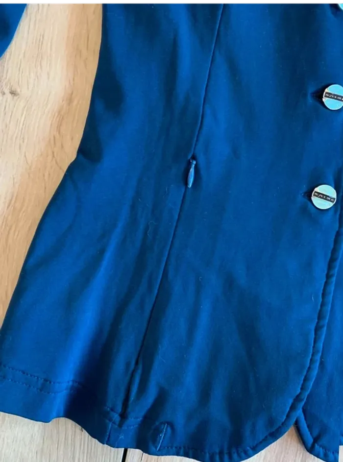 Veste  de Concours d’Équitation  Animo, Bleu  Marine, Taille  34 / XS,  Made in  Italy - photo numéro 6