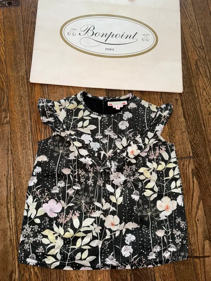 blouse bonpoint liberty 4 ans