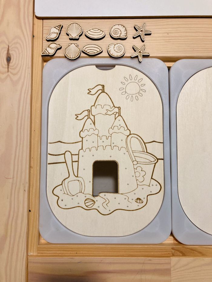 Insert petit bac trofast Château de sable
