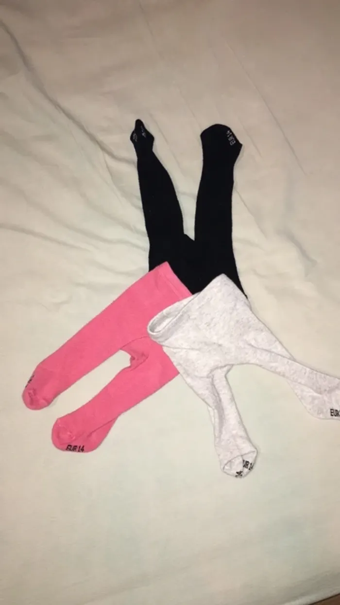 Lot de 3 collants bébé