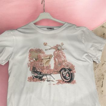 Teeshirt tendance scooter T.U
