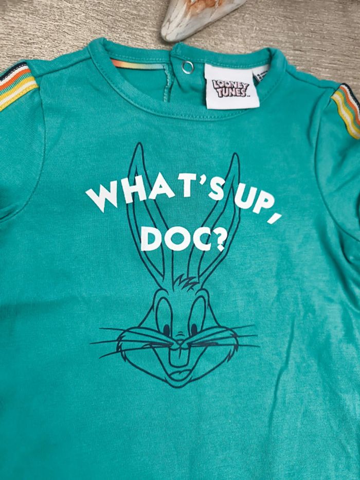 Ensemble été 2 pièces garçon 6 mois Looney Tunes Bugs Bunny - photo numéro 10