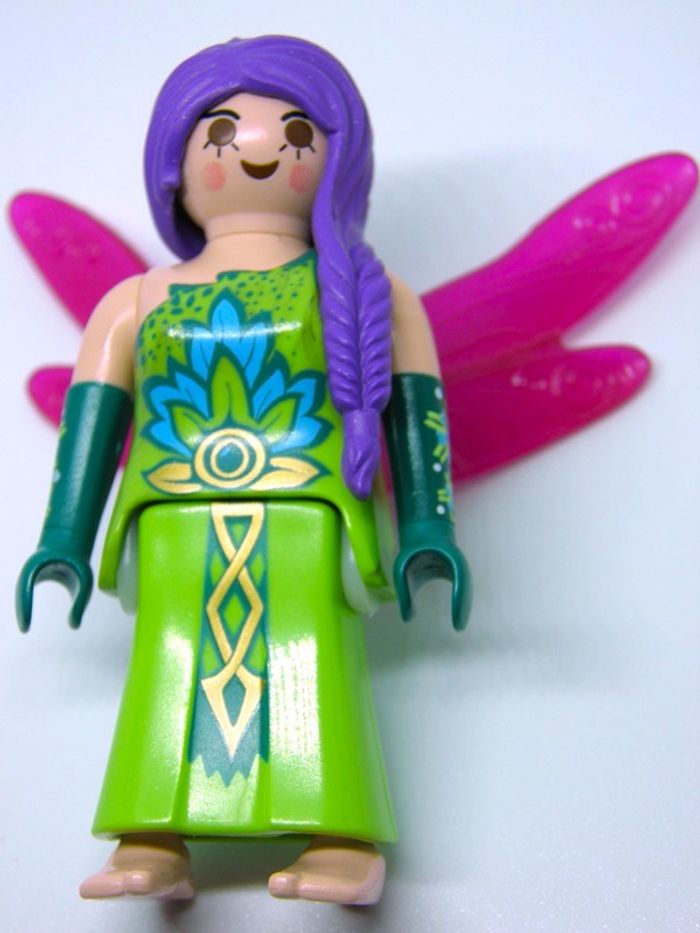 Playmobil 5370 Fée ailée avec Chevreuil Blanc complet + boîte - photo numéro 4