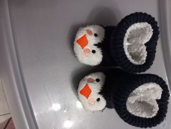 Chaussons bébé fourrés