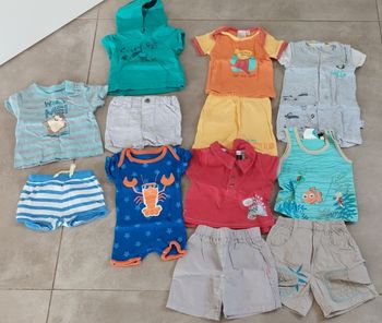 Lot de vêtements été garçon 3 mois