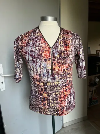 Blouse colorée
