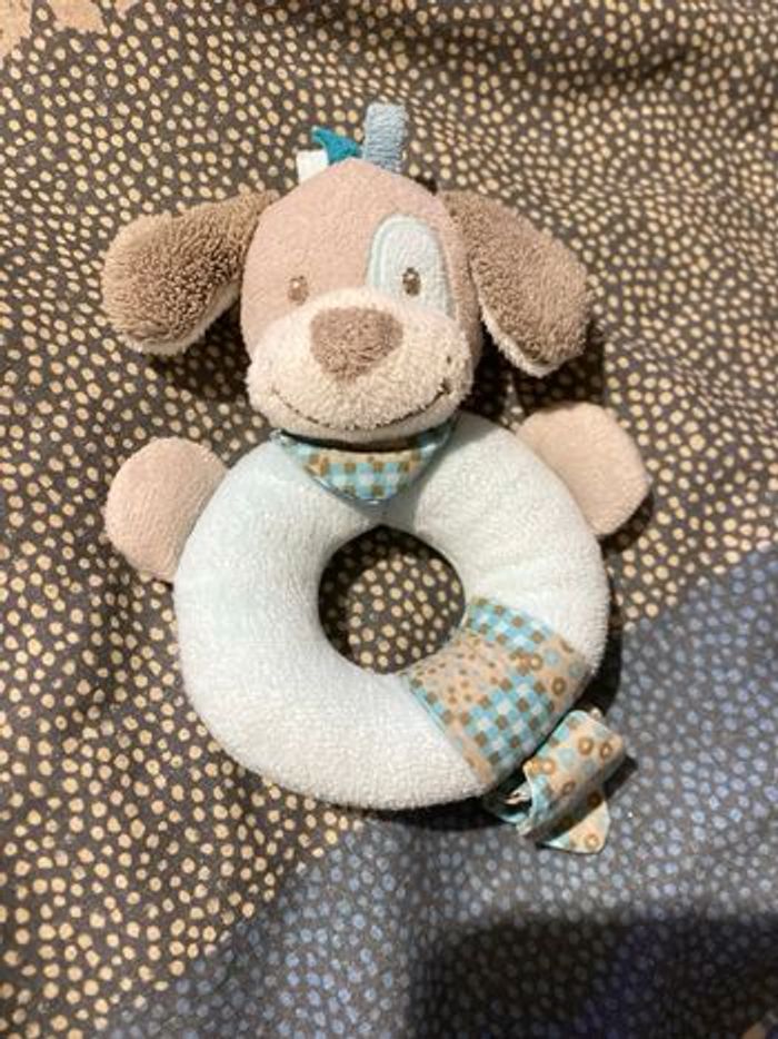 Hochet sonore Gaston et Cyril Nattou