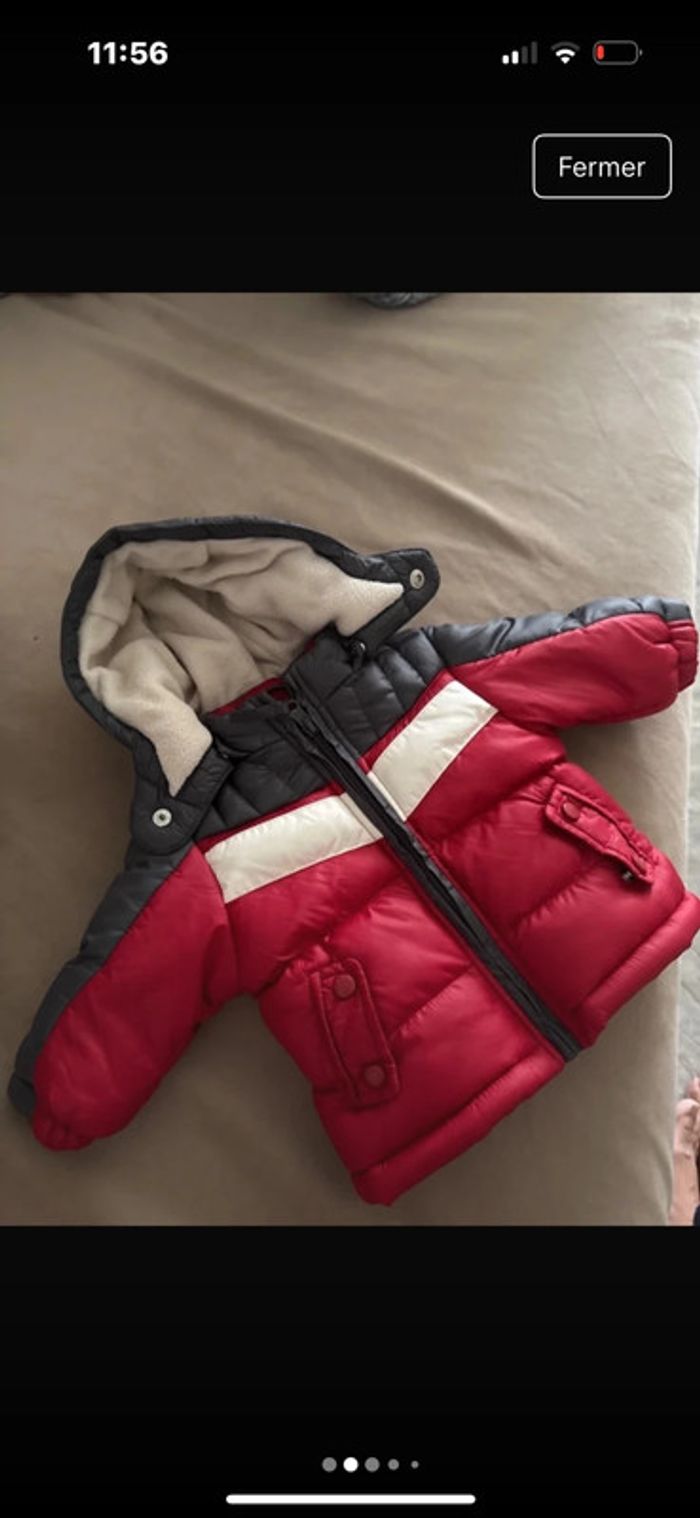 Doudoune boboli 1 mois quasiment pas porté - photo numéro 2