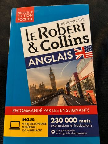 Dictionnaire Anglais