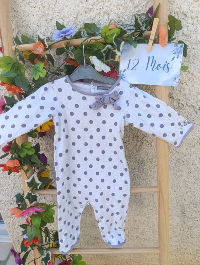 Pyjama 1 pièce Sergent major 12mois - photo numéro 2