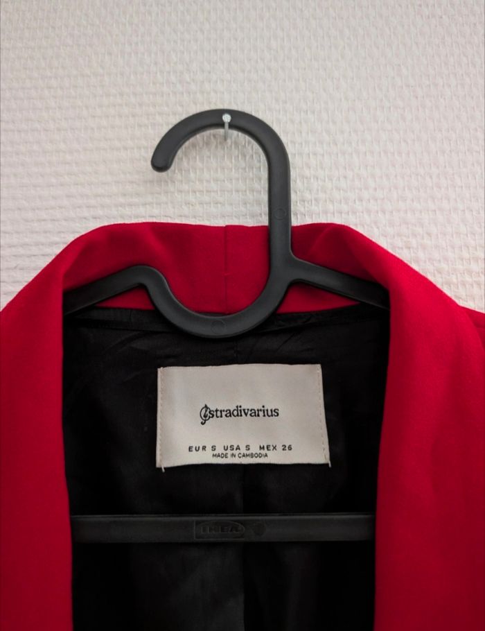 Blazer rouge - photo numéro 3