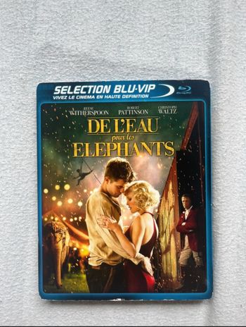 Blu ray de l’eau pour les éléphants