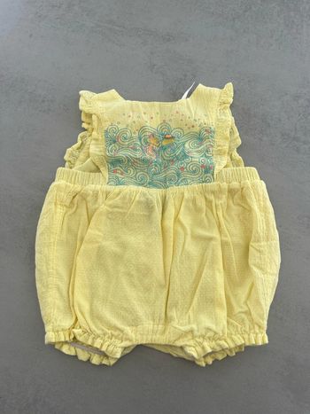 Combi short jaune orchestra