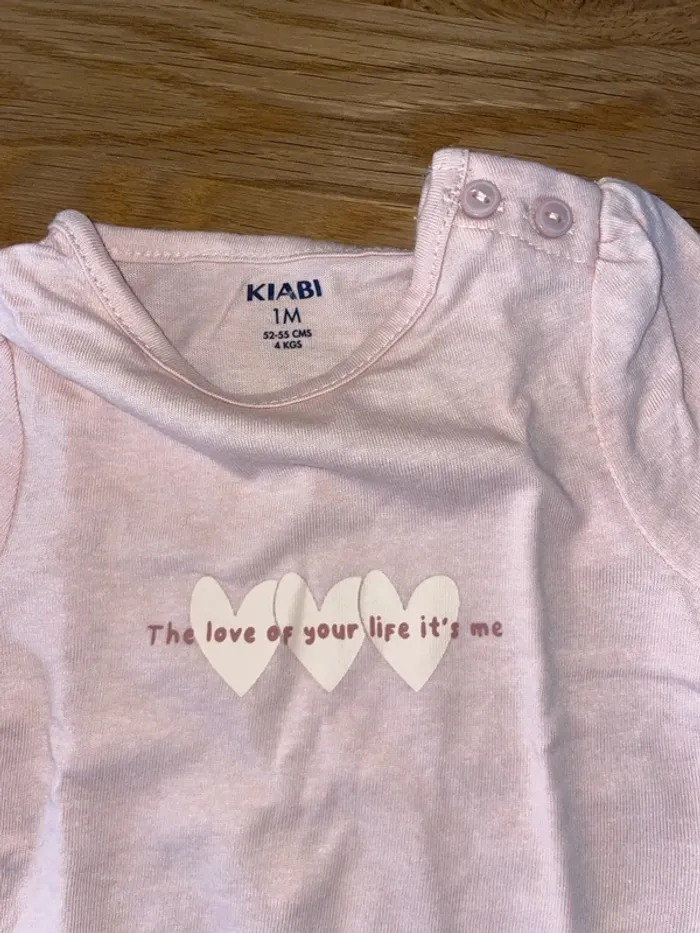 Tee-shirt 1 mois - photo numéro 2