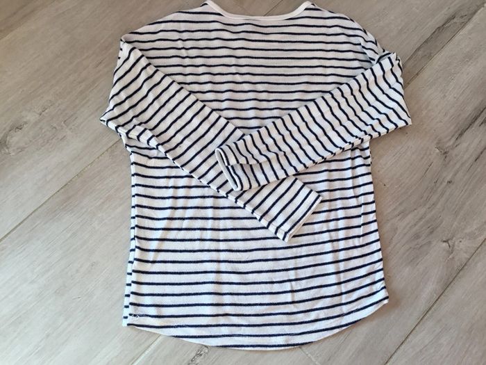 t-shirt marin fille - photo numéro 3