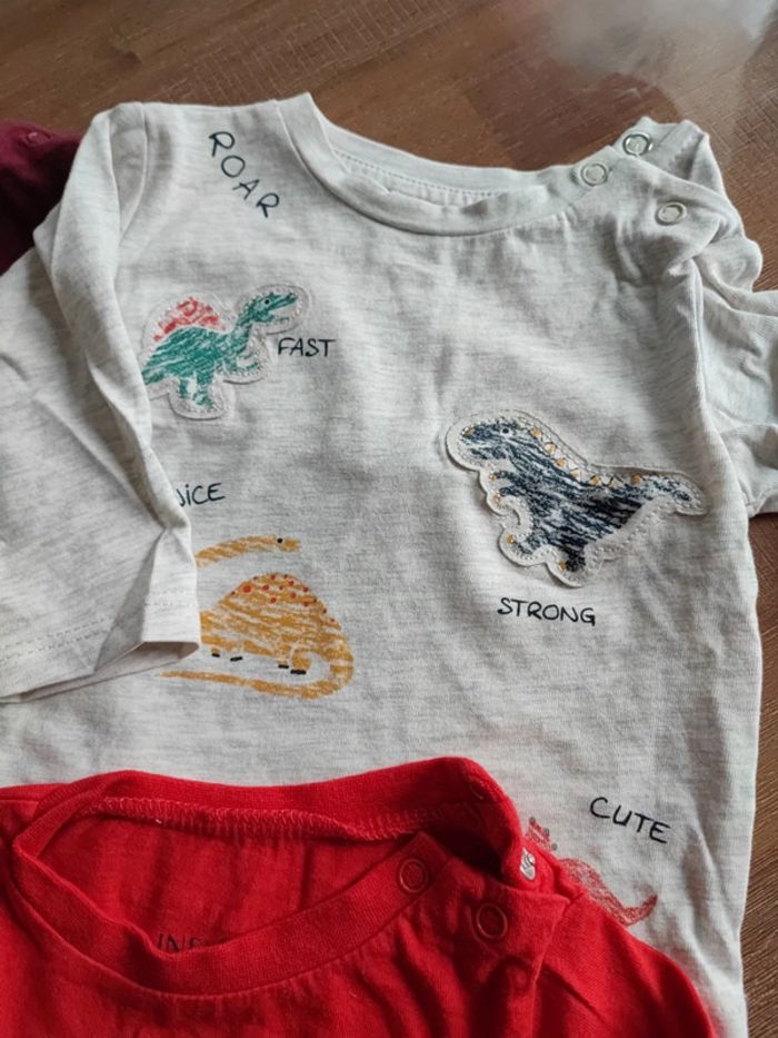 Lot de 5 tee-shirts manches longues - photo numéro 4