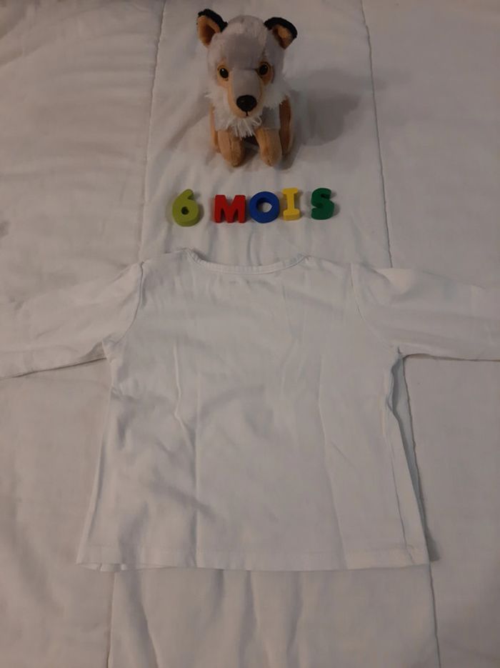 Haut tigre Gémo et Pantalon Boutchou - 6 mois - photo numéro 3