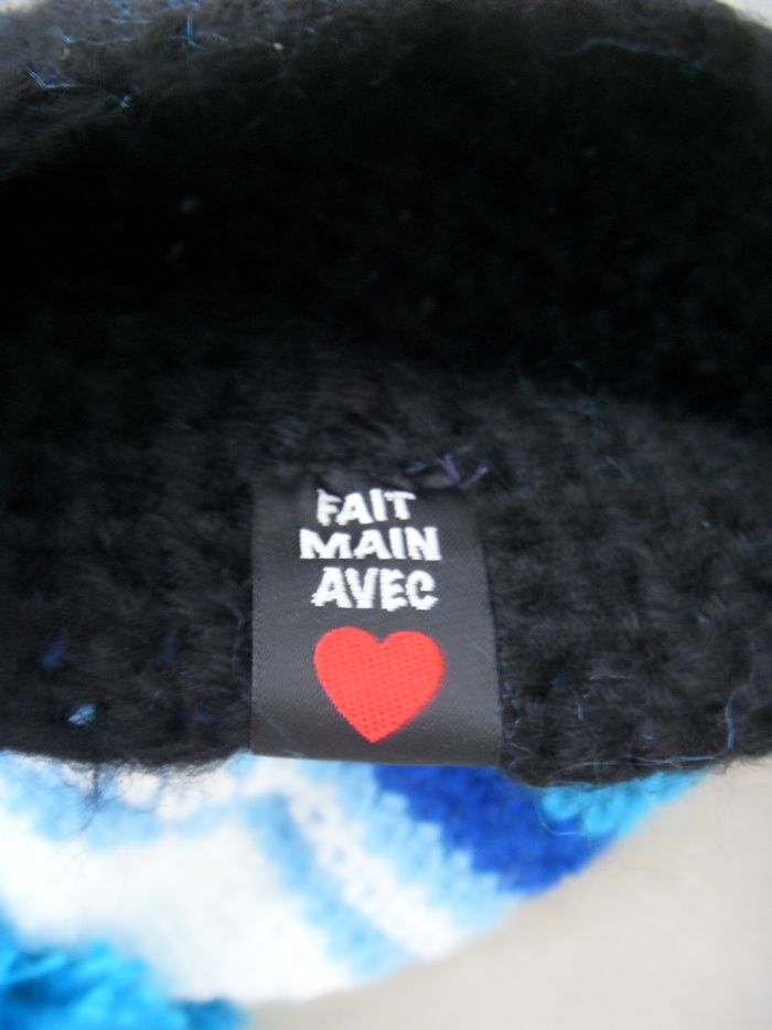 Bonnet en laine avec pompon Myne NEUF - photo numéro 3